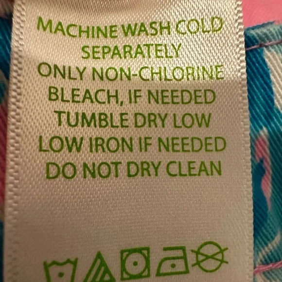 Lilly Pulitzer Buttercup Shorts Pelican Pink Beat the Heat Shorts Size 14 GUC - Picture 7 of 7